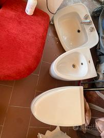 Vaso, bidet + lavabo