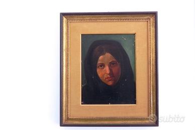 Ritratto femminile - Anno 1874 - Olio su tela