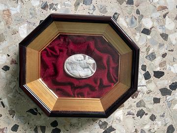 Quadro Cammeo su Conchiglia Sardonica