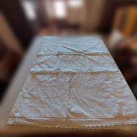 Set Lenzuolo Matrimoniale vintage ricamato 900 new