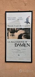 LOCANDINA VINTAGE CINEMA POSTER ORIGINALE DAMIEN