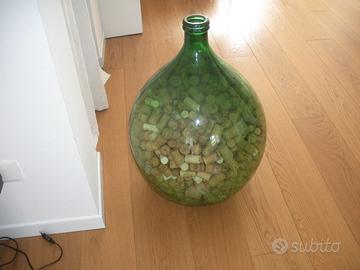 Damigiane in vetro soffiato