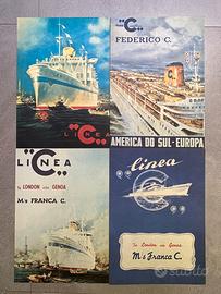 Stampe pubblicitarie Costa crociere