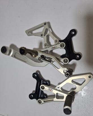 pedane racing per YAMAHA R1