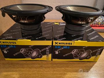 Woofer metal bass da 8 pollici - DJ 