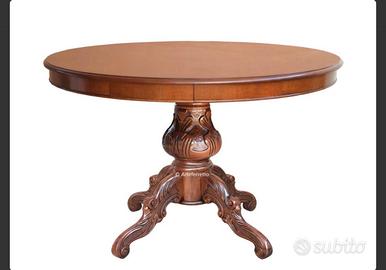 Tavolo legno massello più 4 sedie