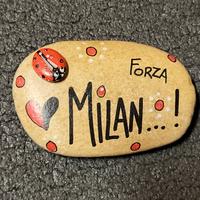 Sasso Artistico del Milan: Decorazione Artigianale