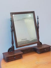 Toeletta da tavolo con specchiera "psiche"XIXsec.