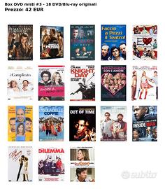 Box DVD misti #3 - 18 DVD/Blu-ray originali