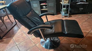 Poltrona in pelle / classe long Vida Xl