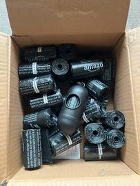 Sacchetti igienici + dispenser