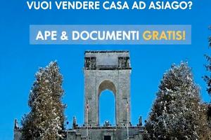 Vendi Casa ad Asiago? Servizi Tecnici e APE GRATIS