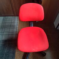 Sedia girevole regolabile