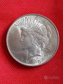 Moneta da collezione: UN DOLLARO in argento