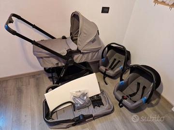 Trio Kinderkraft passeggino ovetto navicella 
