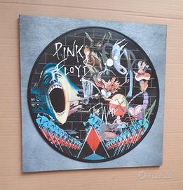 Vinile 33 giri a quadro omaggio ai Pink Floyd - Musica e Film In
