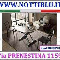 Tavolino Trasformabile Rotondo e Letti