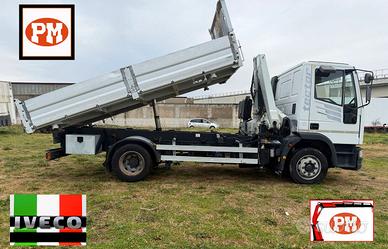 Camion 120/180  con GRU PM e RIBALTABILE