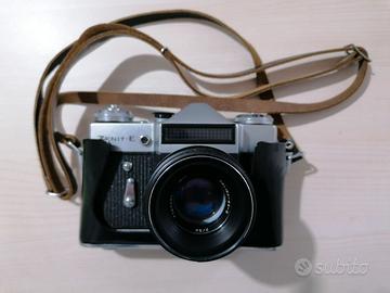  Macchina fotografica ZenitE + obiettivo Helios 44