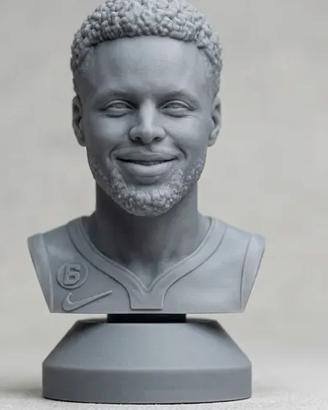 Stephen Curry, giocatore di basket NBA Sculpture