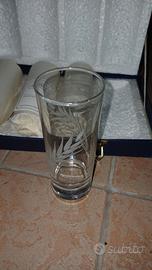  Servizio 6 bicchieri CRISTALLO vintage NUOVI