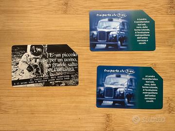 Schede telefoniche inizio 2000