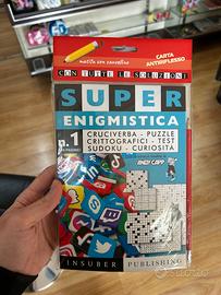Super enigmistica con matita Cruciverba Puzzle ecc