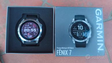 Garmin Fenix 7 GPS Smartwatch Argento mm.47