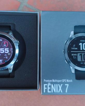Garmin Fenix 7 GPS Smartwatch Argento mm.47