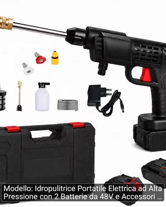pistola a spruzzo ad acqua ad alta pressione 