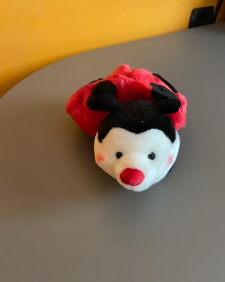 Peluche coccinella rossa e nera