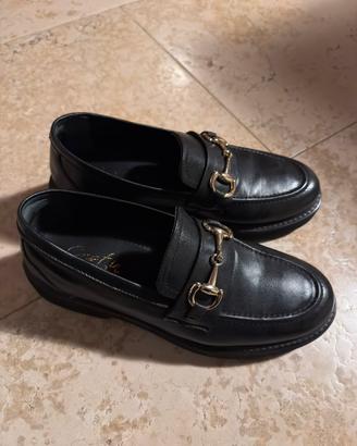 Mocassini donna Cristin vera pelle n. 38 nuovi