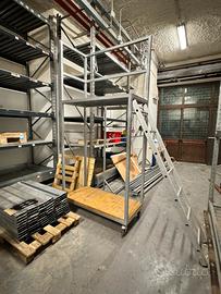 Ponteggio in ferro zincato