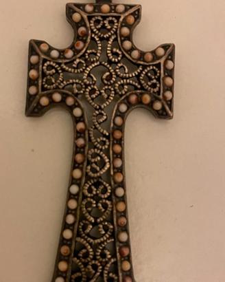 crocifisso stilizzato vintage