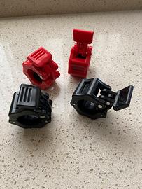 Ferma pesi per manubri/bilancere