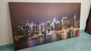 quadro in Canvas con telaio di legno