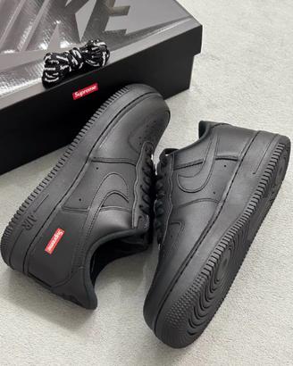 Nike Air Force 1 Low Supreme Black(Donna)41
