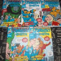 fumetti F4  sequenza 1/5  super eroi classic