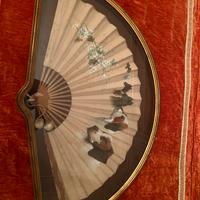 Ventaglio antico con cornice