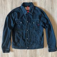 Giacca Diesel denim D-Barcy con ricamo