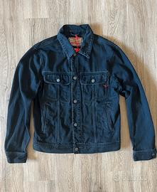 Giacca Diesel denim D-Barcy con ricamo
