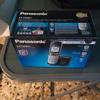 Cordless Panasonic nuovo con segreteria telefonica