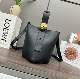 Borsa a secchiello Loewe mini in pelle di vitello