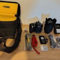 reflex Nikon d5300 com 18/105 vr