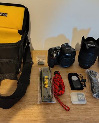 reflex Nikon d5300 com 18/105 vr