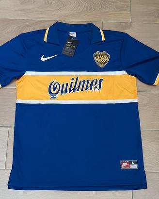 Maglia Boca Juniors di Maradona taglia L
