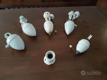 saliscendi vintage in ceramica