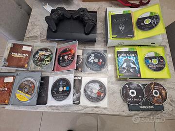  PLAYSTATION 3 +XBOX 360 +GIOCHI
