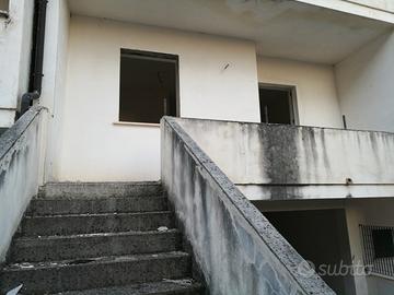 Villetta a schiera in corso di costruzione