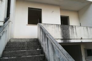 Villetta a schiera in corso di costruzione